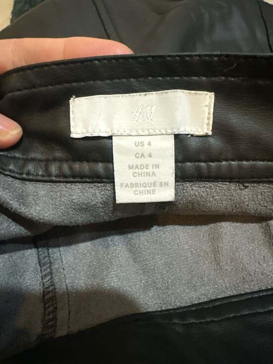 Coated A-Line Skirt - Black - Ladies - Picture 3 of 3